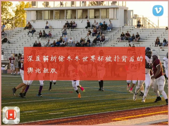 深度解析徐冬冬世界杯被扑背后的舆论狂欢